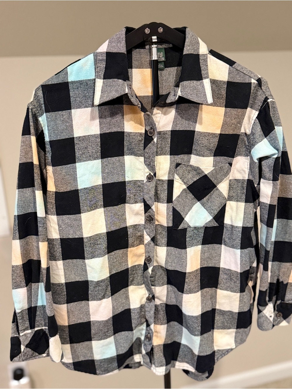 Checkered Button-Up Shirt from Wild Fable